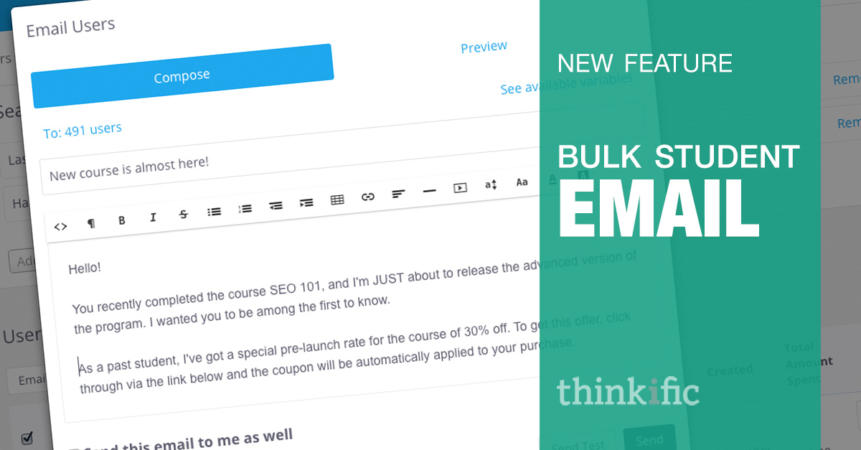 bulk student email