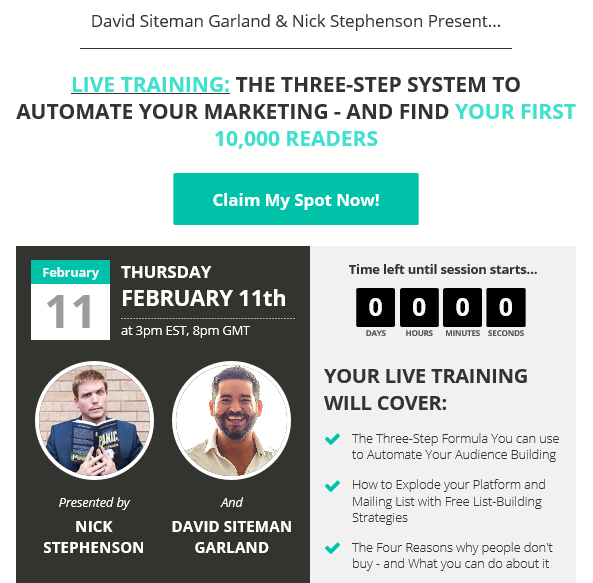 Online Course Joint Venture Webinar