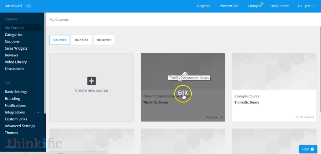 How to add a Typeform quiz to your Thinkific course (Step 2)