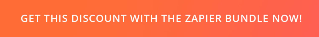 Zapier discount