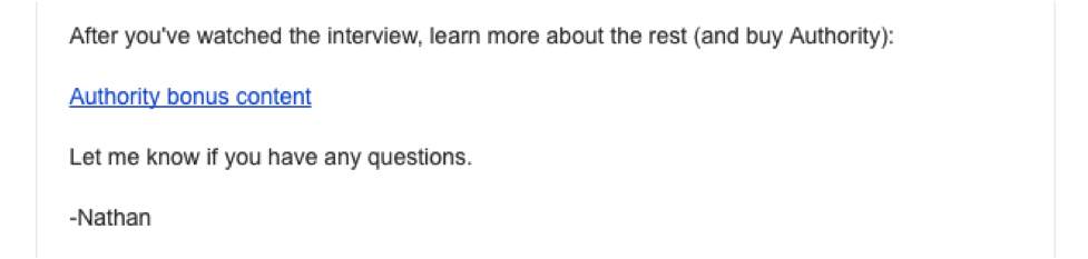 email marketing for course creators