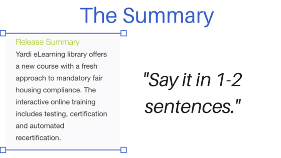 How to write a press release for your online course