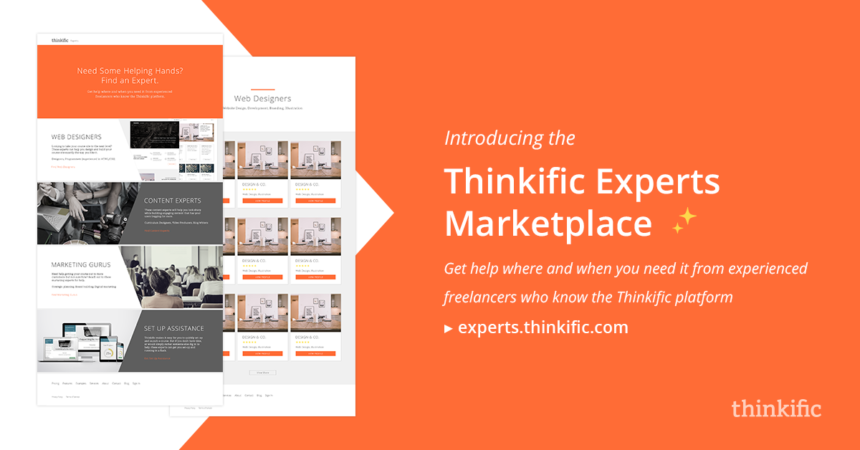 Thinkific Experts Marketplace Announcement