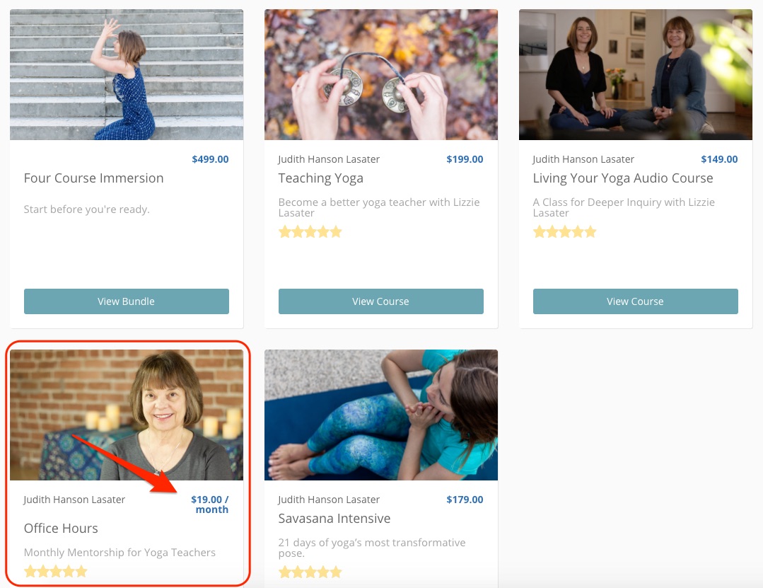 Lizzie Lasater teaches Yoga Instructors online | Thinkific Success Story