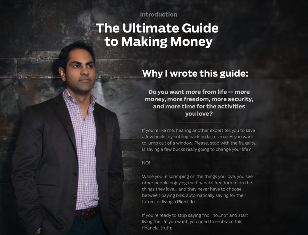 Ramit Sethi Ultimate Guide to Making Money