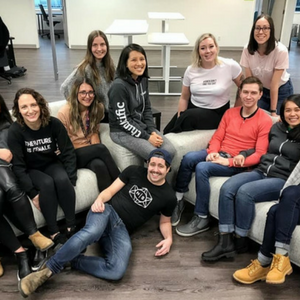 The Thinkific Team Celebrating International Women's Day