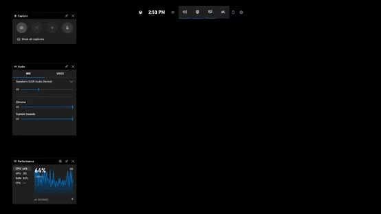Windows / Xbox Gamebar