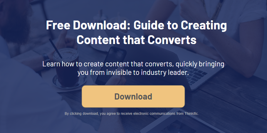 Download Kyshira Moffet's guide to creating content that converts