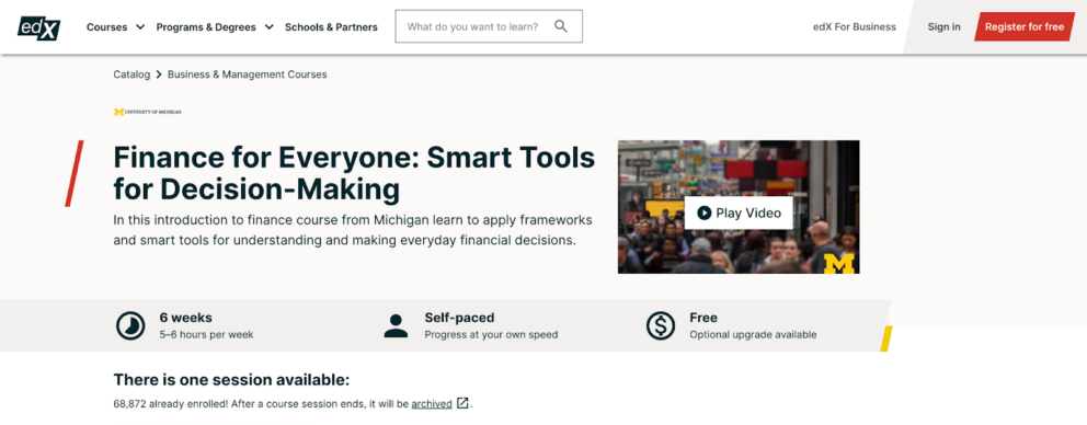 Best online master's programs in personal finance for working professionals