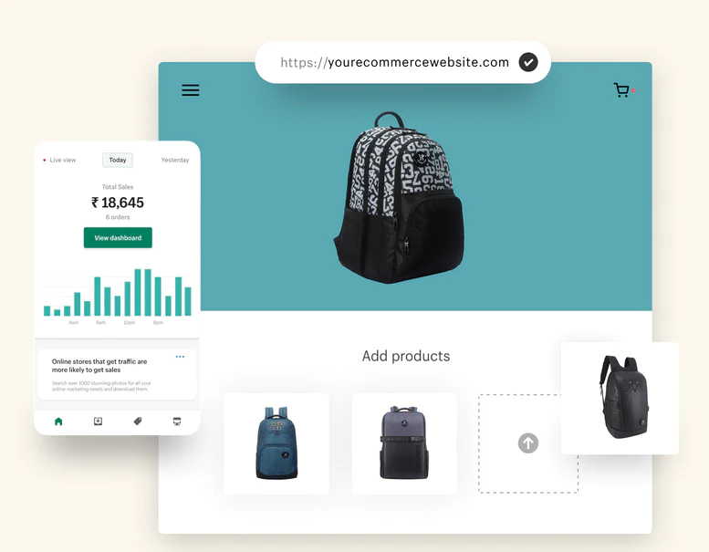 Screenshot of Shopify Payments dashboard