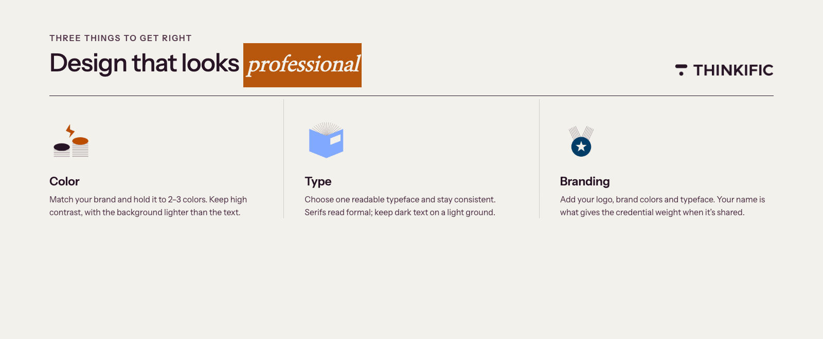 image showing how to design a professional certificate
