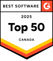 g2 award top 50 Canada 2025