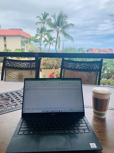 Norton working from Hawaii