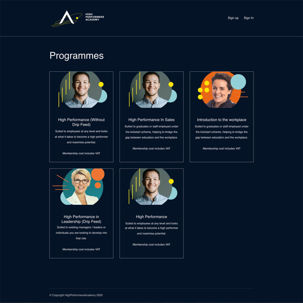 Portrait of a website