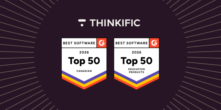 Thinkific G2 Awards 2026