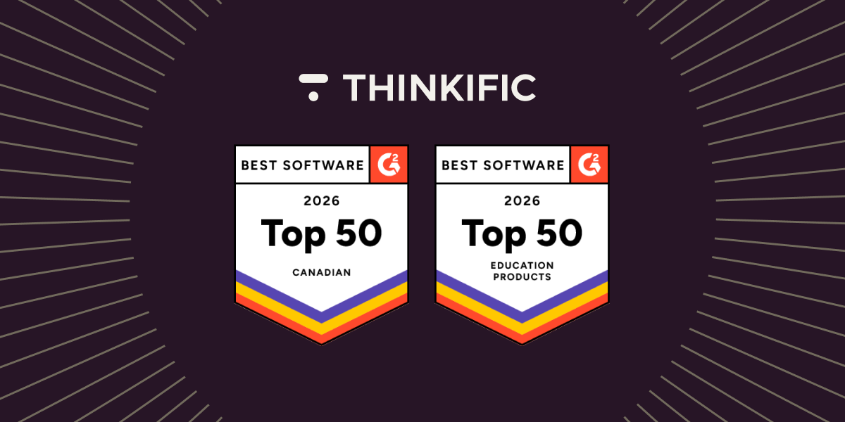 Thinkific Again Recognized Among World’s Top Software Companies by G2