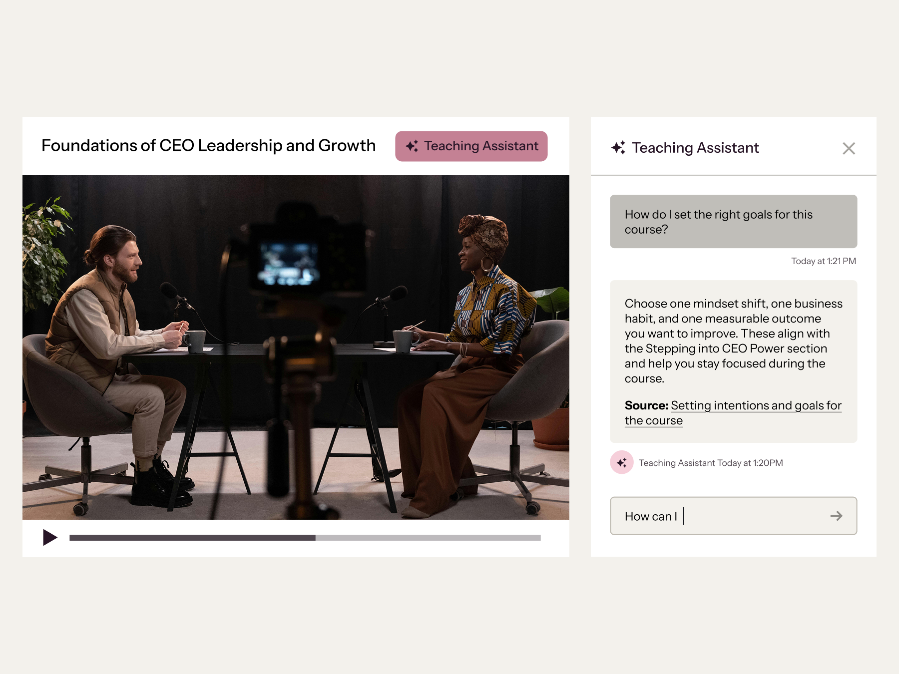 Introducing Thinker: Your AI Teaching Assistant