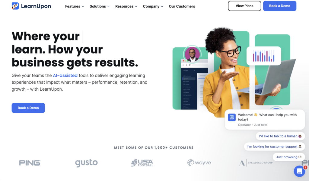 Learnupon platform