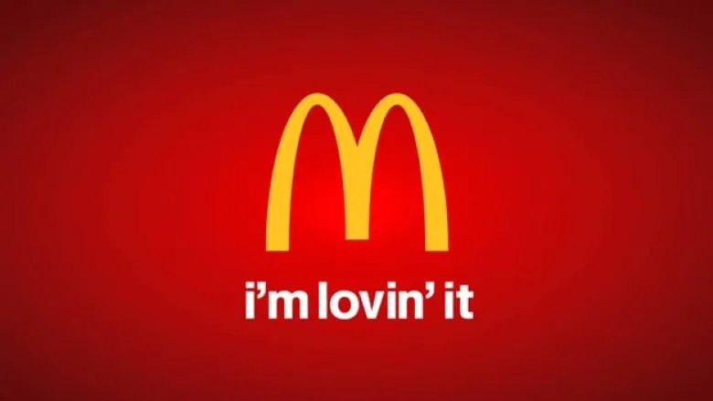 McDonalds tagline: I'm Lovin' It